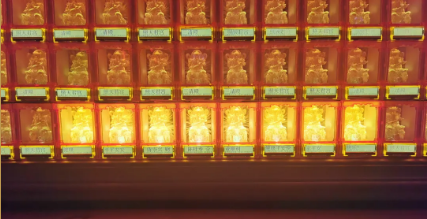 萬佛墻|福州地區道觀光明燈案例